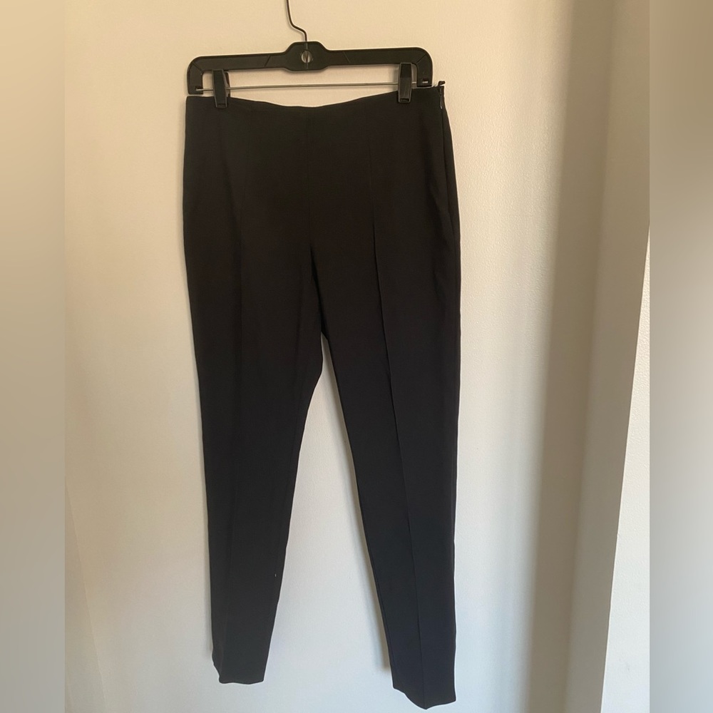 Akris Classic Black Slim-Fit Trousers